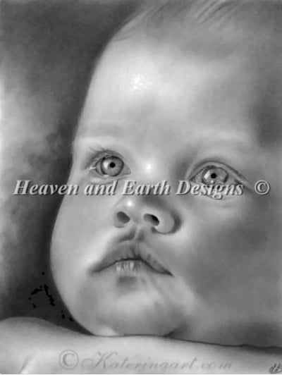 Image Baby Jesus on Baby Jesus   Katerina Koukiotis   Heaven   Earth Designs   Charts