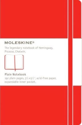 Classic Red Notebook