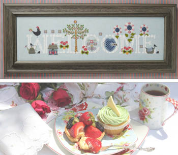cross Eyed stitch Cross Stitch Cottage Welcome From Inc. Cricket, buttons Charts and charms Cross cross Eyed stitch Cross Stitch Cottage Welcome From Inc. Cricket, buttons Charts and charms Cross