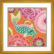Koi With Flowers Koi With Flowers