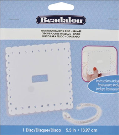 Bloggbasters: FREE BEADED KUMIHIMO PATTERN