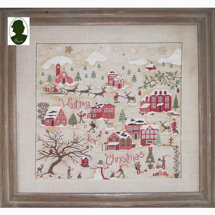 waiting for christmas from guermani cross stitch guermani cross stitch charts