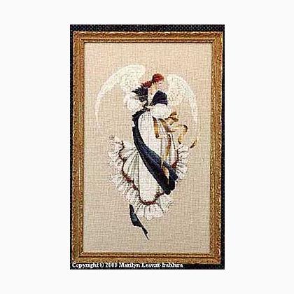 Angel of Hope From Lavender & Lace - Cross Stitch Charts - Cross