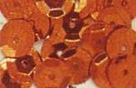 Exagonal Paillettes orange