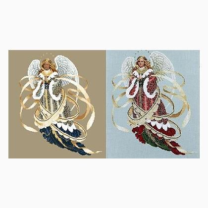 Angel of Christmas From Lavender & Lace - Cross Stitch Charts
