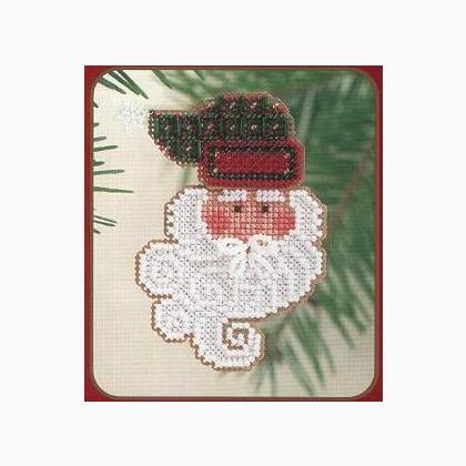 Charmed Santa Faces: Joyful Santa