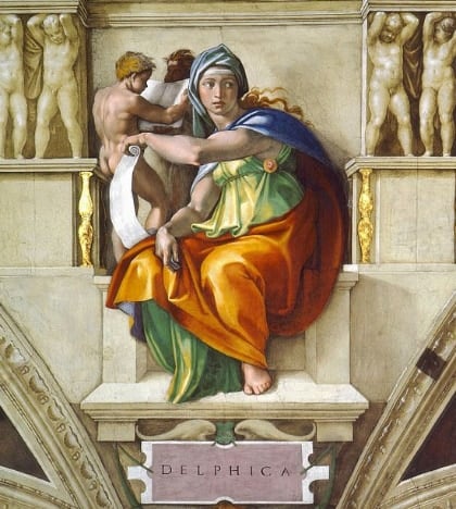 Michelangelo - Delphic Sibyl