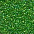 00167 Christmas Green  Transparent Rainbow