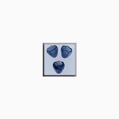 12029 Small Bell Flower Marbled Blue