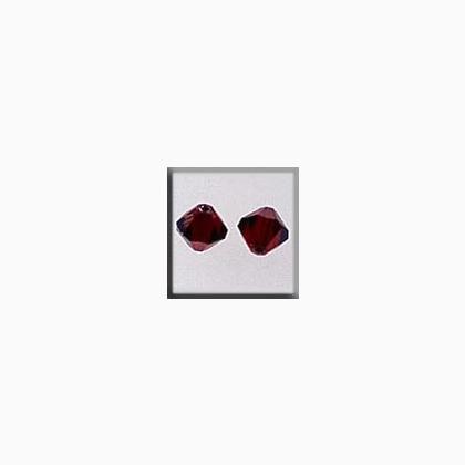 13085 Rondele Light Siam Hematite