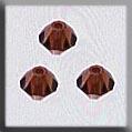 13066 Rondele Champagne Small Topaz 4mm