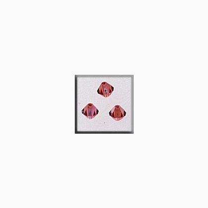 13062 Rondele Champagne Rose 4mm