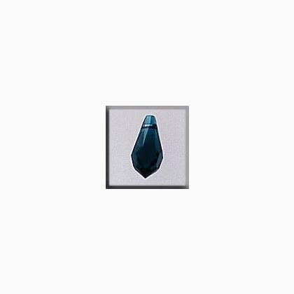 13053 Very Small Teardrop Emerald AB
