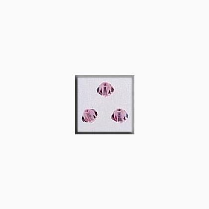 13031 Rondele Light Rose AB 4mm