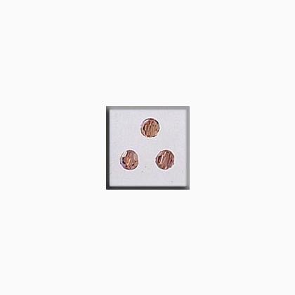 13018 Round Bead Light Colorado Topaz AB