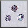 13015 Round Bead Black Diamond AB