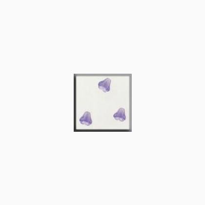 12295 Petite Bell Flower Matte Tanzanite