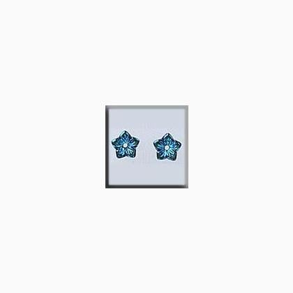 12223 Jasmine Flower Light Sapphire AB