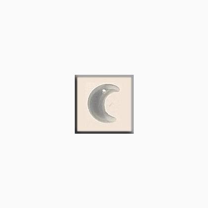 12184 Small Crescent Moon Matte Crystal