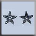 12165 Small 5 Pointed Star Crystal Bright