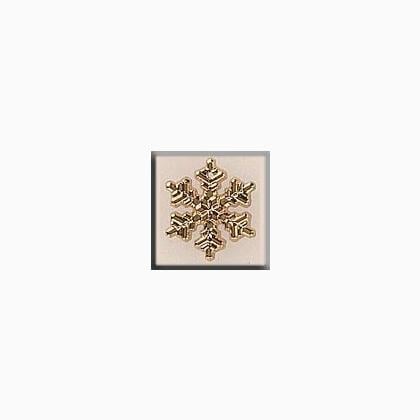 12038 Medium Snowflake Gold
