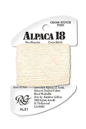 Alpaca 18: AL51 White