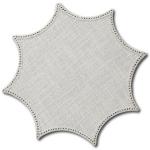 Rosette Doily - White 20x20