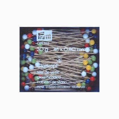 Glass-headed Pins n° 2/0