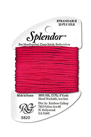Splendor: S820 - Ruby Red