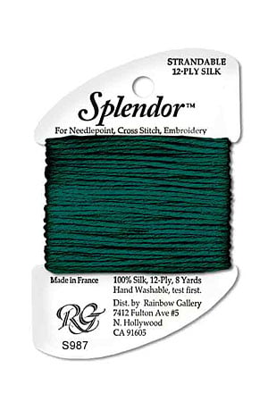 Splendor: S987 - Very Dark Gray Green