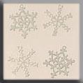 15001 Metal Treasures Snoflakes