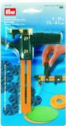 Circle cutter with roll cutter blade