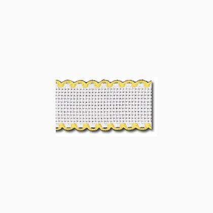 Aida Band 16ct.: White/Yellow