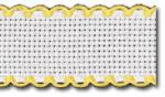 Aida Band 16ct.: White/Yellow