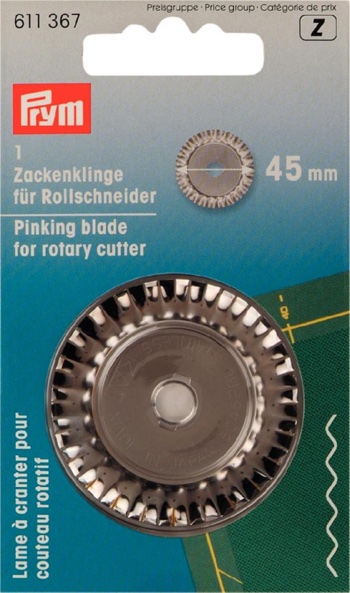 Rotary Cutter Maxi: Spare serrated Blades