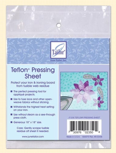 Teflon Applique Pressing Sheet