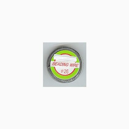 Silver Beading Wire 26