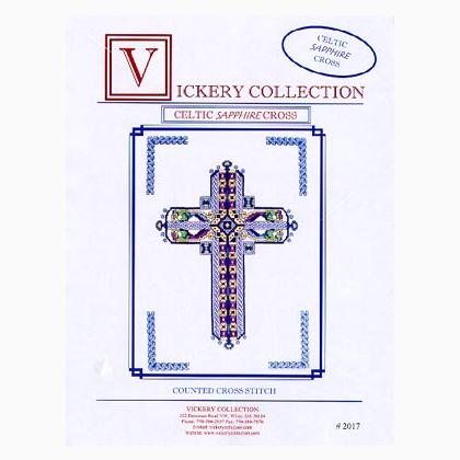 Celtic Sapphire Cross