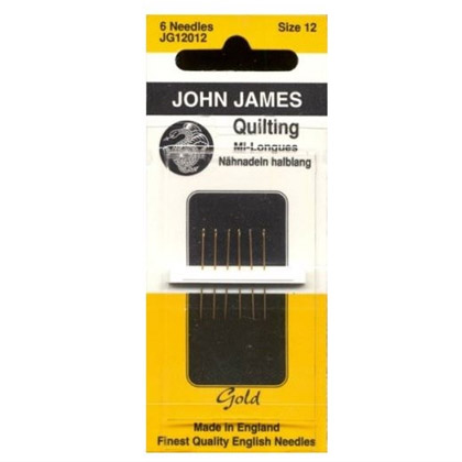Gold Quilting Needle 12