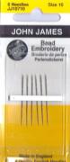 Beading needles short