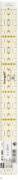 Universal ruler with cm scale 3x30