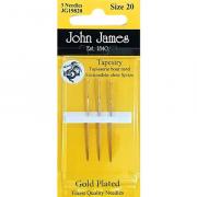 Gold Neddlepoint Needle 20