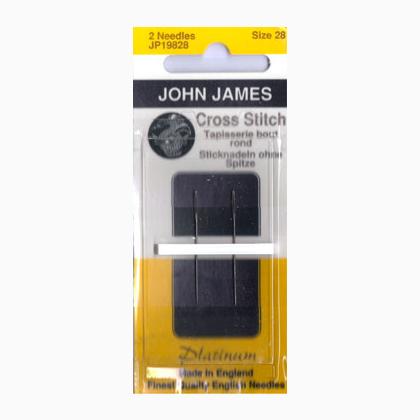 Platinum Cross Stitch Needle 28