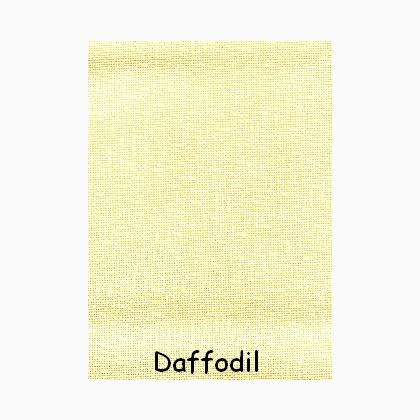 Lugana 28ct. Sugar Maple: Daffodil