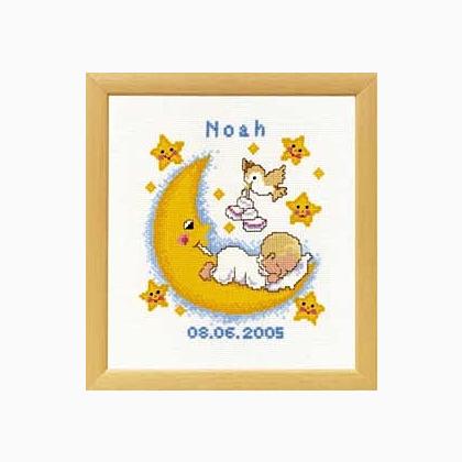 Birthday sampler: Noah
