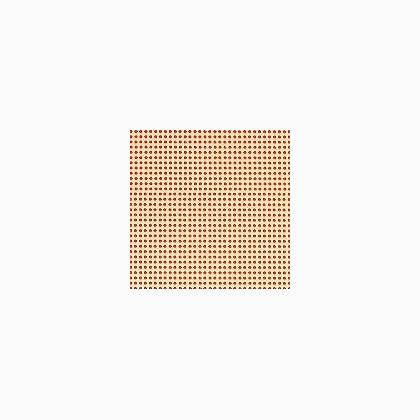 Perforated paper: Peach Sorbet