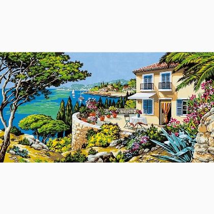 The sea view