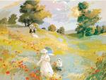 Promenade champetre ecole de Monet