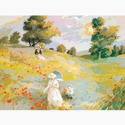 Promenade champetre ecole de Monet