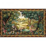 Countryside Landscape with Ducks, 18th Century Style